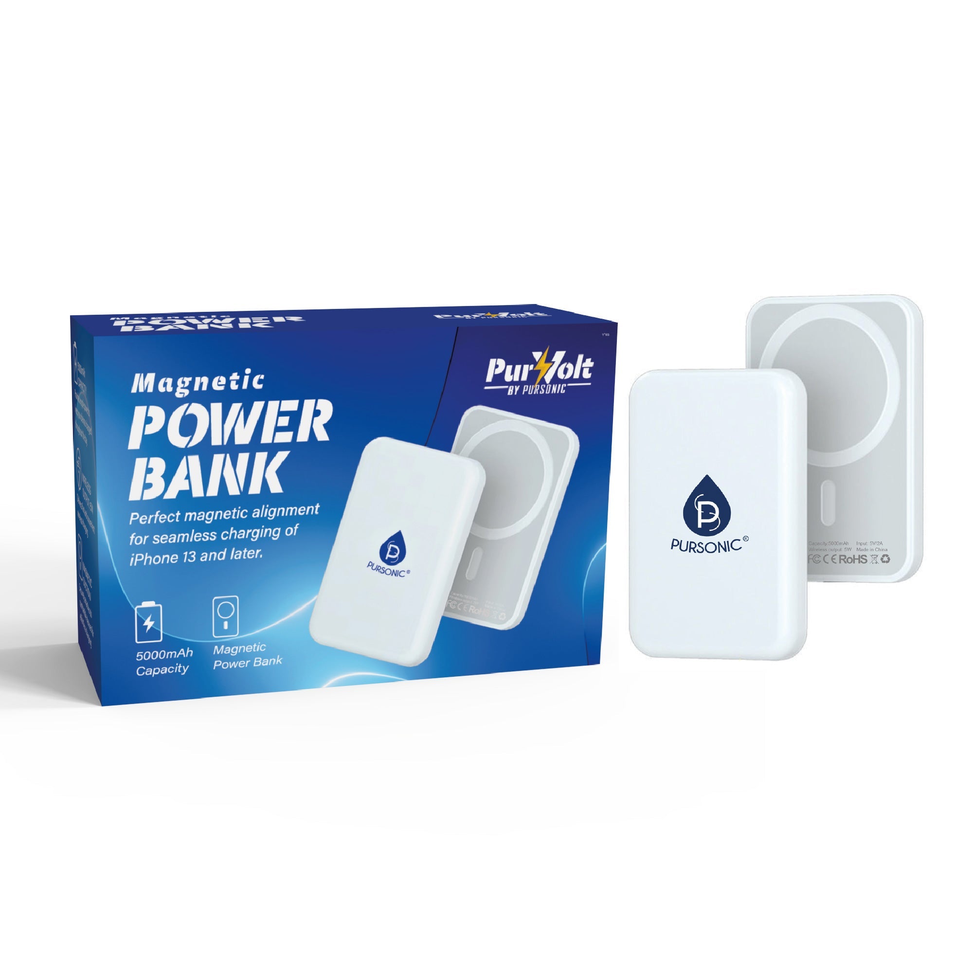 Magnetic Wireless Power Bank